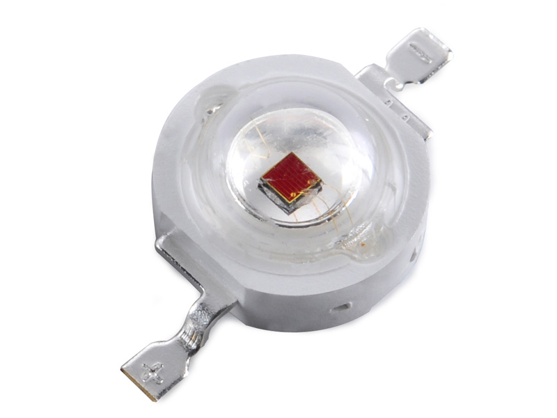 620-630NM Epileds chip High power red 1W led